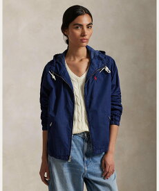 POLO RALPH LAUREN ツイル フーデッド ジャケット ラルフローレン ジャケット・アウター ブルゾン・ジャンパー ネイビー【送料無料】