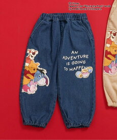 【SALE／50%OFF】BREEZE 【WEB限定/リンク】ディズニーキャラクター くまのプーさん/パンツ 10分丈 エフオーオンラインストア パンツ その他のパンツ ベージュ