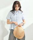 シャーリング半袖シャツ