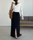 【累計1万枚突破/全骨格◎/低身長サイズ】マキシIラインスカート