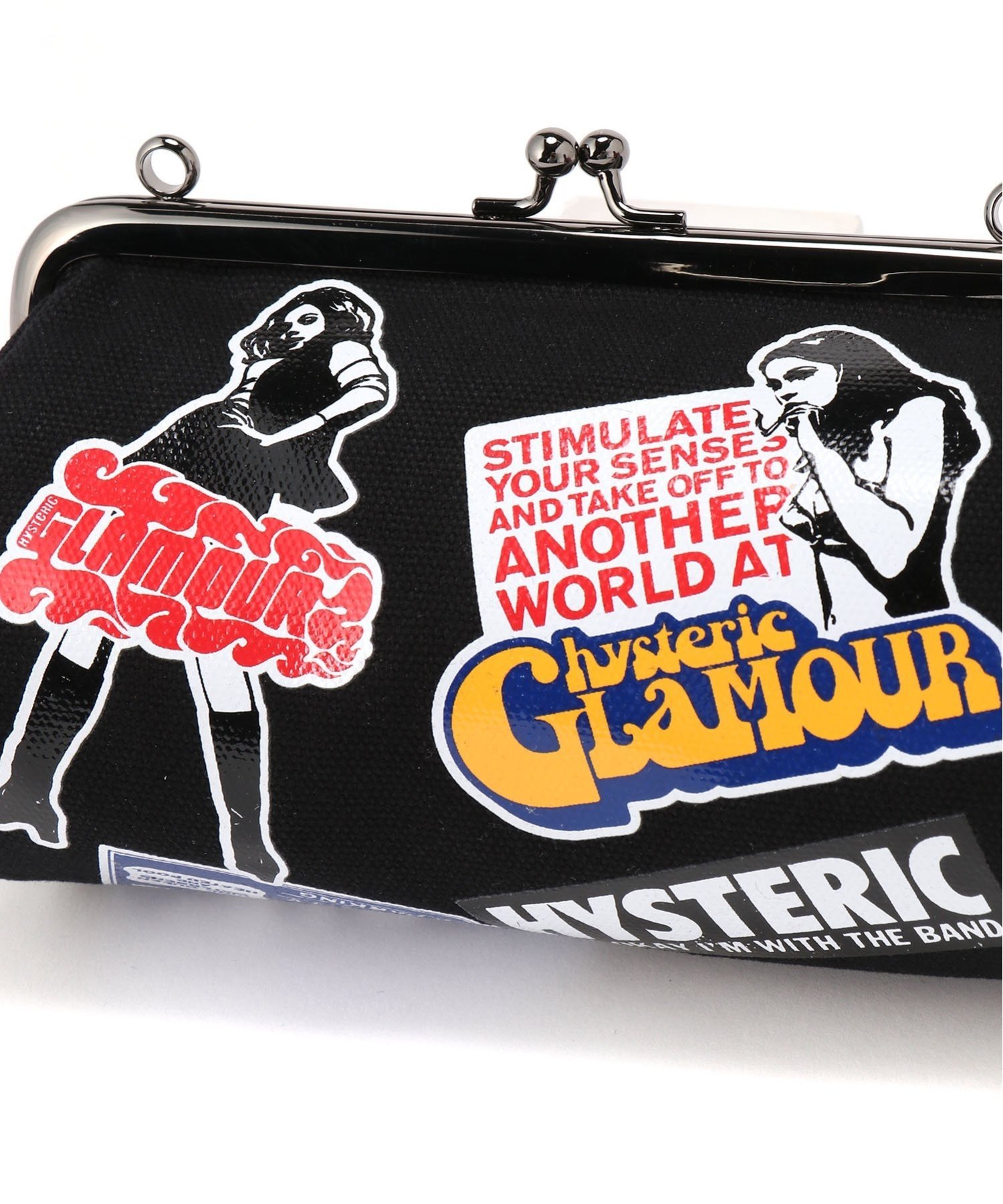 STICKER METAL CLASP 2WAYポーチ | nohate.pl
