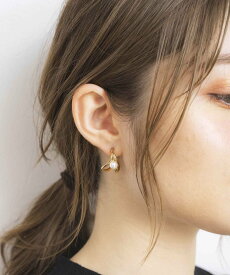 【SALE／20%OFF】Noela サンドパールリングピアス ノエラ アクセサリー・腕時計 ピアス ゴールド シルバー