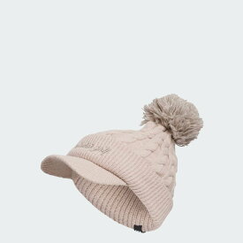 adidas 【公式】アディダス adidas 返品可 【ゴルフ】ポンポンブリムニットキャップ アディダス 帽子 キャップ ブラウン【送料無料】
