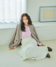 【イージーケア】機能付きアシメティアードスカート