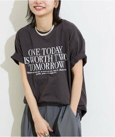 JOURNAL STANDARD 汗ジミ防止天竺プリントT ジャーナル スタンダード トップス カットソー・Tシャツ ホワイト グレー ブラック【送料無料】