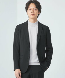 UNITED ARROWS green label relaxing A+ TWPU トロピカル スリム 2B ジャケット -ウォッシャブル・ストレッチ・防シワ- ユナイテッドアローズ グリーンレーベルリラクシング ジャケット・アウター テーラードジャケット・ブレザー ブルー ブラック グレー ネイビ【送料無料】