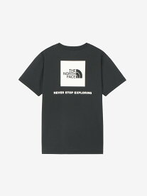 THE NORTH FACE ショートスリーブバックスクエアーロゴティー ザ・ノース・フェイス トップス カットソー・Tシャツ ブラック ホワイト グレー【送料無料】