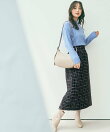 【洗える】サイドケーブルアンゴラブレンド ニット