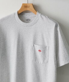 URBAN RESEARCH DOORS DANTON POCKET T-SHIRTS アーバンリサーチドアーズ トップス カットソー・Tシャツ ホワイト グレー レッド【送料無料】