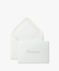 SMYTHSON Thank You Gift Card 10 Card Set �X�}�C�\�� �C���e���A�E�����G�� �I�u�W�F�E�u���E�A�[�g �z���C�g