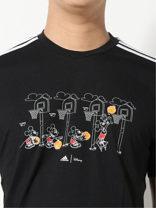 Adidas アディダス ディズニー ミッキー イン モーション 3ストライプス バスケットボール グラフィック 半袖tシャツ Adidas Disney Mickey In Motion 3 Stripes Basketball Graphic Tee Rakuten Fashion 楽天ファッション 旧楽天ブランドアベニュー Cq9233