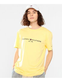 TOMMY HILFIGER (M)TOMMY HILFIGER(トミーヒルフィガー) TOMMY LOGO TEE トミーヒルフィガー トップス カットソー・Tシャツ イエロー オレンジ ピンク ブルー グリーン レッド ベージュ【送料無料】