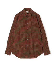 【SALE／61%OFF】TOMORROWLAND BUYING WEAR BAGUTTA コットンポリウレタン プリントシャツ トゥモローランド トップス シャツ・ブラウス【送料無料】