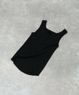 niko and ... スーピマ2WAYタンクトップ ニコアンド トップス その他のトップス ブラック ホワイト