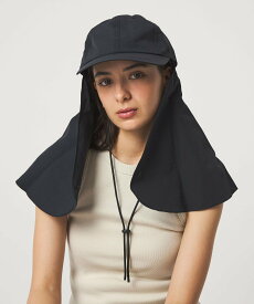 UNITED ARROWS green label relaxing 【別注】＜コカゲル＞3WAY ネックガード キャップ UVカット ユナイテッドアローズ グリーンレーベルリラクシング 帽子 キャップ ベージュ ブラック ブラウン【送料無料】