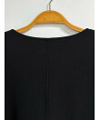 Vネックトップス&スリットロングスカートセットアップ レディース セットアップ