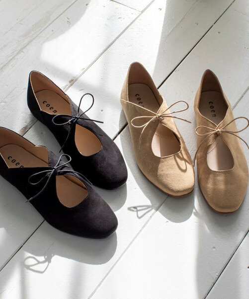 Coen 2wayリボンフラットシューズ バブーシュ パンプス Rakuten Fashion 楽天ファッション 旧楽天ブランドアベニュー Ce9234