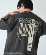 【SALE／25%OFF】coen Reebok(リーボック)別注PUMP Tシャツ コーエン トップス カットソー・Tシャツ グレ…