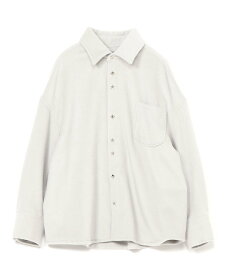 DISCOVERED DISCOVERED/(U)SHAGGY SHIRT ディスカバード トップス シャツ・ブラウス グレー グリーン【送料無料】