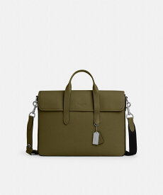 【SALE／62%OFF】COACH OUTLET 【公式】サリバン ポートフォリオ ブリーフ コーチ　アウトレット バッグ ビジネスバッグ・ブリーフケース グリーン【送料無料】