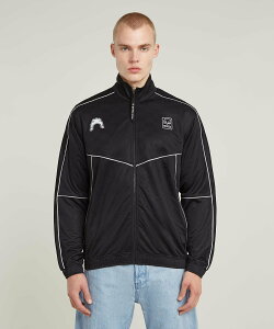 �ySALE�^30%OFF�zG-Star RAW �y�����V���b�v�zFOOTBALL TRACK TOP ZIP THRU/�t�b�g�{�[���W���[�W�[�g���b�N�g�b�v/�X�^���h�J���[�T�b�J�[�W���P�b�g �W�[�X�^�[���D �W���P�b�g�E�A�E�^�[ ���̑��̃W