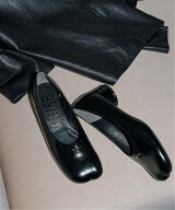 GRISE 《追加 / WEB+一部店舗限定》GRISE3cmレザーCURVYバレリーナ ルタロン シューズ・靴 バレエシュー…