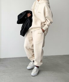 Mac Murray Mac Murray "Mac Murray"刺繍スウェットパンツ キャナルジーン パンツ ジャージ・スウェットパンツ ホワイト ネイビー【送料無料】