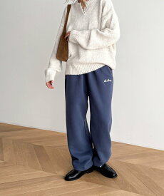 【SALE／30%OFF】Mac Murray Mac Murray "Mac Murray"刺繍スウェットパンツ キャナルジーン パンツ ジャージ・スウェットパンツ ホワイト ネイビー【送料無料】