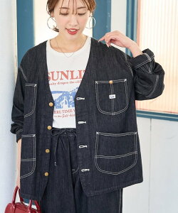 Lee �ʒ��m�[�J���[�W���P�b�g�y����W�J�z �t���[�N�X�X�g�A �W���P�b�g�E�A�E�^�[ �f�j���W���P�b�g �u���[ �l�C�r�[�y���������z
