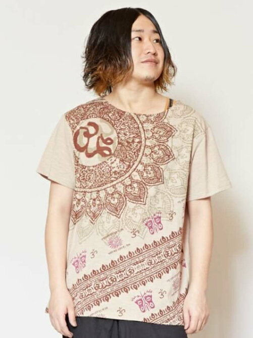 チャイハネ エスニックプリントメンズtシャツ Rakuten Fashion 楽天ファッション 旧楽天ブランドアベニュー Bp4237