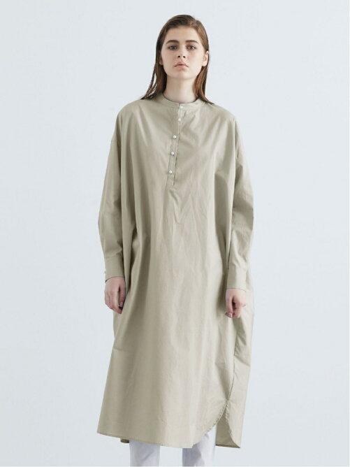 Marcourt Midiumisolid Midumisolid For Ladies バンドカラーパールボタンシャツワンピース Rakuten Fashion 楽天ファッション 旧楽天ブランドアベニュー Cj2237
