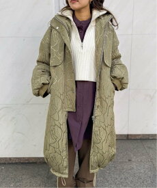 【SALE／30%OFF】JOINT WORKS 【TODAYFUL / トゥデイフル】Jacquard Down Coat ジョイントワークス ジャケット・アウター ダウンジャケット・ダウンベスト カーキ ブラウン【送料無料】