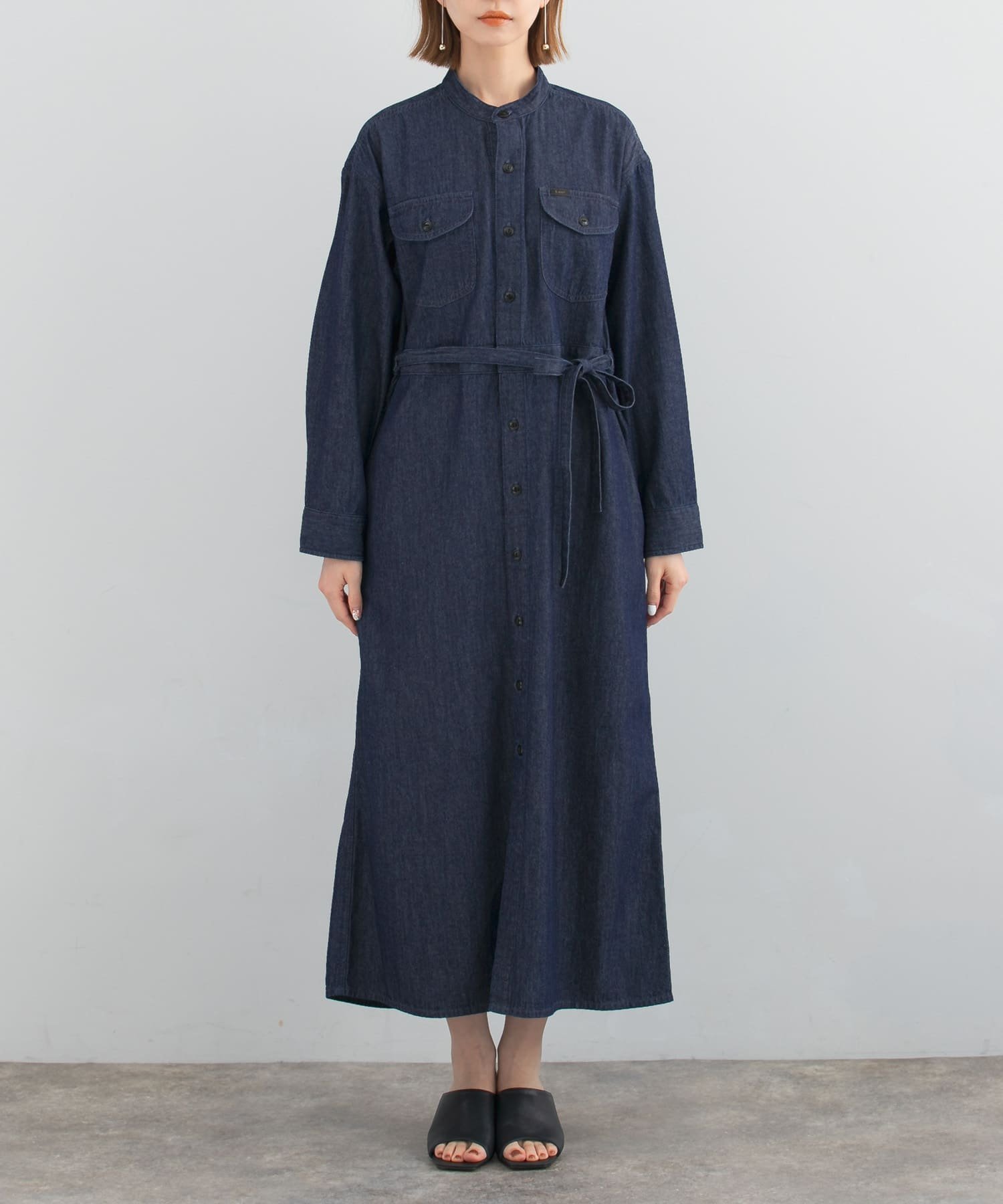 URBAN RESEARCH ROSSO｜【予約】『別注』Lee*ROSSO BELTED DENIM DRESS