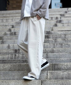 【SALE／50%OFF】BEAMS HEART MEN バルーン シェフ イージー パンツ ビームス アウトレット パンツ その他のパンツ ブラウン ベージュ ブラック