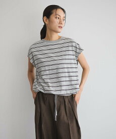【SALE／50%OFF】GARAGE OF GOOD CLOTHING マルチボーダードロストプルオーバー ガレージ オブ グッド クロージング トップス カットソー・Tシャツ グレー ネイビー【送料無料】