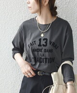 SHIPS Colors 《一部追加予約》【WEB限定】＜洗濯機可能＞フロッキー ロゴ TEE(ロンT)◇ シップス トップ…