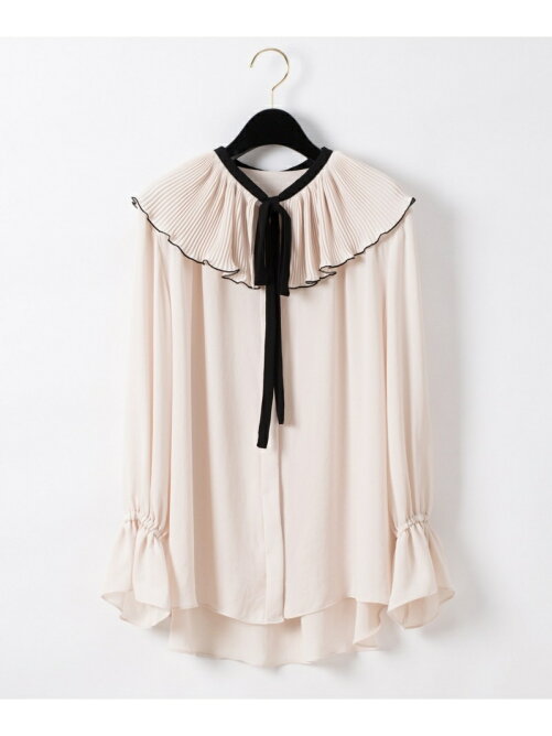 Grace Continental プリーツバイカラーブラウス Rakuten Fashion 楽天ファッション 旧楽天ブランドアベニュー Bm5238