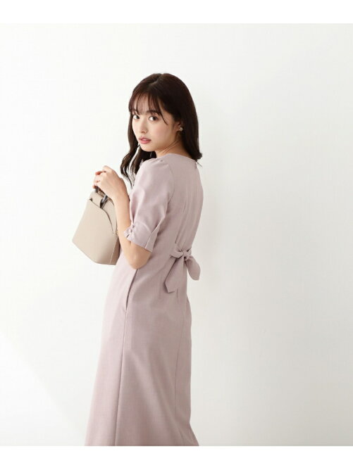 Proportion Body Dressing 美人百花 5月号掲載 バックリボンタイトワンピース Rakuten Fashion 楽天ファッション 旧楽天ブランドアベニュー Cm0238