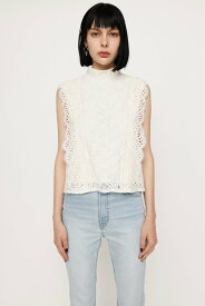 【SALE／30%OFF】SLY CODE LACE H/N トップス スライ トップス ノースリーブ・タンクトップ ホワイト ブラック グリーン【送料無料】