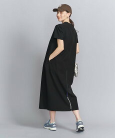 BEAUTY&YOUTH UNITED ARROWS 【別注】＜THOUSAND MILE＞ショートスリーブワンピース -ウォッシャブル- ビューティー＆ユース　ユナイテッドアローズ ワンピース・ドレス ワンピース ブラック【送料無料】