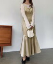 FILLOU ぺロアキャミワンピース