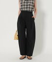 BEAUTY&YOUTH UNITED ARROWS タック カーブパンツ -接触冷感- ビューティー＆ユース　ユナイテッドアローズ パンツ その他のパンツ ブラック ホワイト ベージュ【送料無料】