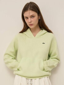 【SALE／40%OFF】SNIDEL LACOSTE/ニットフーディー スナイデル トップス ニット グレー ピンク【送料無料】