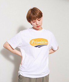 【SALE／40%OFF】BEAMS T BEAMS / Primitive Tシャツ ビームス アウトレット トップス カットソー・Tシャツ ネイビー ホワイト