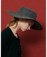 【SALE／50%OFF】LOULOU WILLOUGHBY 【LOULOU WILLOUGHBY】フェルトチェーンツバヒロハット アルアバイル…