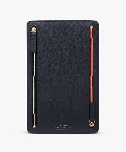 SMYTHSON Panama Multi-Zip Case �X�}�C�\�� ���z�E�|�[�`�E�P�[�X ���̑��̍��z�E�|�[�`�E�P�[�X �l�C�r�[�y���������z