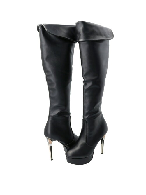 Mafmof Mafmof 2wayタイルヒールのニーハイブーツ Rakuten Fashion