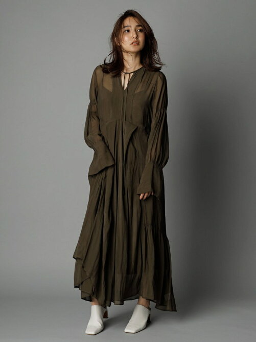 Fray I D シフォンロングワンピース Rakuten Fashion 楽天ファッション 旧楽天ブランドアベニュー Bg0240