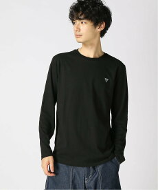 【SALE／30%OFF】GUESS (M)Mini Triangle Logo Tee ゲス トップス カットソー・Tシャツ ブラック ホワイト【送料無料】