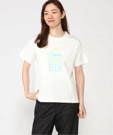 POU DOU DOU good day イラストプリントTee プードゥードゥー トップス カットソー・Tシャツ グレー ホワイト ブルー【送料無料】